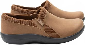 Alegria Womens Duette Shoes In Washed Cognac