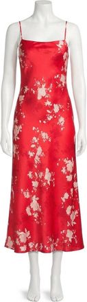 Z Supply Alyse Darya Floral Maxi Dress In Kiss Me Red