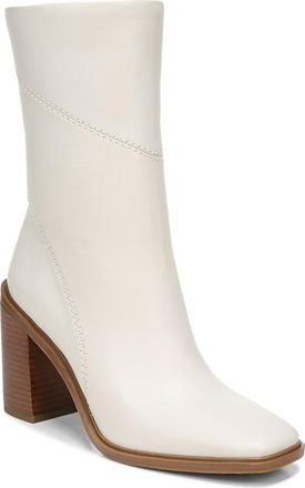 Franco Sarto Stevie Bootie in Putty Leather at Nordstrom Rack, Size 8.5