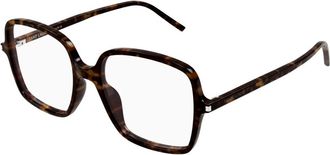 Saint Laurent Glasses, female, Brown, Size: 53 MM Eyeglasses