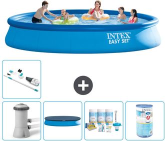 Intex Piscina Easy Set Redonda - 457x84 Cm - 8-piezas S31170