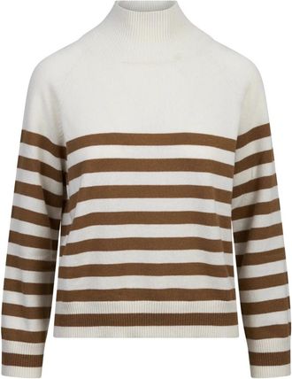 KANGRA Turtleneck Trui - Dames - Coltruien - Beige - XS - Wol - Truien & Vesten