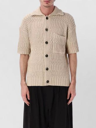 Roberto Collina short sleeve cable knit cardigan