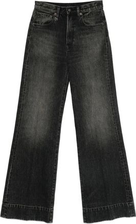 R13 faded-effect jeans - Black