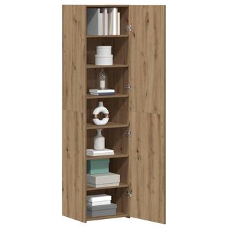 Berkfield Home Highboard Artisan Oak 45x42.5x185 cm Engineered Wood in Brown