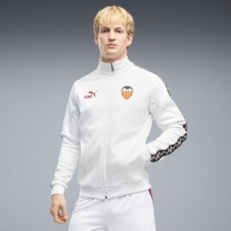 Puma Giacca con zip KING Anthem Valencia CF da uomo, Accessori, Bianco, XXL