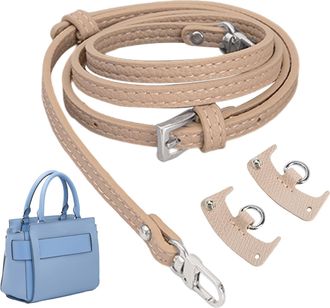 Generic Purse Strap - PU Leather Adjustable Tote Replacement | Straps for Purses with 2 Buckles | for Women Shoulder Small Handbag