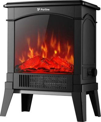 Purline Purline - Chimenea El&eacute;ctrica De Suelo Compacta 1500 W