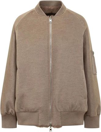 VALENTINI 1972 Valentini 1972, Jassen, Dames, Beige, M, Polyester, Cashiver Eco Mink Bomberjack