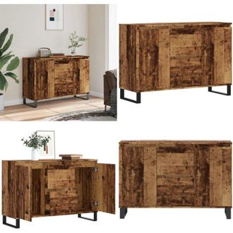 vidaXL Credenza Legno Antico 101,5x35x70 cm in Legno Multistrato - Credenza antica - Credenza in legno multistrato