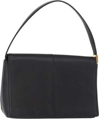 Burberry Pre-owned Shoulder Bags, female, Black, Size: ONE SIZE Pre-owned Vintage Shoulder Bag