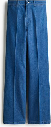 H&M Straight High Jeans - Blue