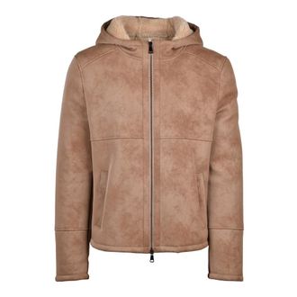 Bully Jassen, Heren, Bruin, M, Leer, Giubbotto Eco