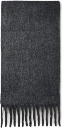 Calvin Klein Sciarpa con frange - Grigio