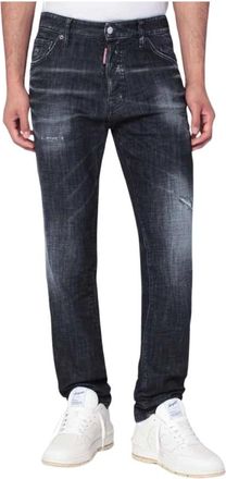 Dsquared2 Hombre, Vaqueros, Negro, Talla: L