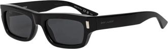Saint Laurent Zonnebrillen - Heren - Zonnebrillen - Zwart - 54 MM - Accessoires