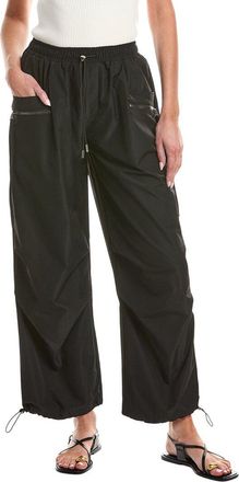 Gracia Drawstring Ruched Cargo Parachute Pant