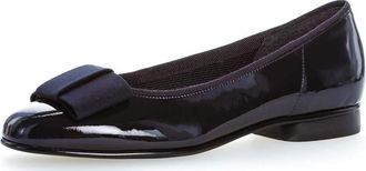Gabor Womens Assist-Patent Ballet Shoes, Blue, 5 UK/38 EU