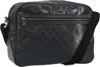 Gucci Pre-owned Cross Body Bags, female, Black, Size: ONE SIZE Pre-owned Cross Body Bag