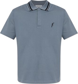 Ferragamo Polo With Embroidered Logo