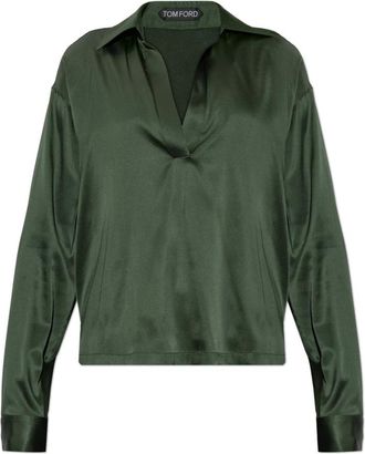 Tom Ford Donna, Camicette, Verde, 2Xs, new