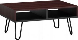 OEM Tavolino Loft Dora Wenge Black Per Il Soggiorno O LUfficio Loft Mk