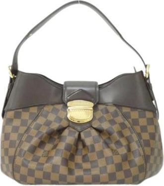 Louis Vuitton Pre-owned Shoulder Bags, female, Brown, Size: ONE SIZE Pre-owned Damier Shoulder Bag