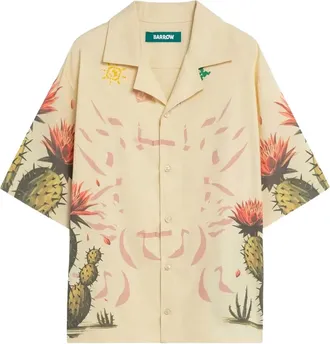 Barrow Hombre, Camisas, Beige, Talla: S