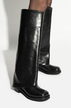 Le Silla Leather Boots Harley, Womens, Black