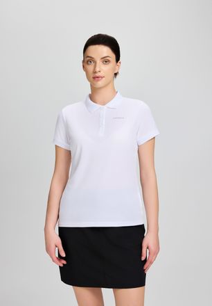 Icepeak Poloshirt ICEPEAK BAYARD, Damen, Gr. XXL, weiss (optic wei&szlig;), Obermaterial: 100% Polyester, Shirts Poloshirt, sportlicher Stil, aus Polyester, schnell