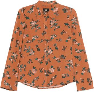 Superdry Camicia a fiori - Arancione