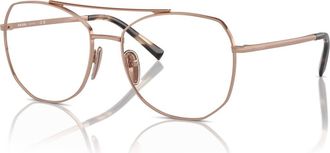 Prada 54mm Irregular optical glasses in Pink at Nordstrom
