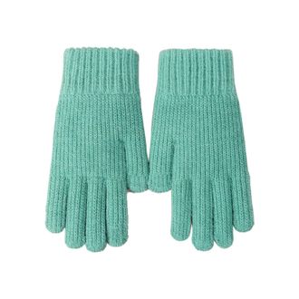 Generic Gloves Mittens Women Cold Weather Knitted Gloves Winter With Thread Outdoor Windproof And Cold Warm Gloves Women Gloves Mitten (G, One size)