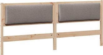 vidaXL Cabecero Otro Marr&oacute;n 200 Cm Madera Maciza De Pino Vidaxl