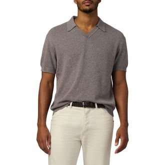 Joe's Johnny Collar Polo in Mink at Nordstrom, Size Xx-Large
