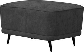 HOME AFFAIRE Polsterhocker »Ashly« in 3 Bezugsvarianten, Bouclé, Samtoptik und Struktur weich