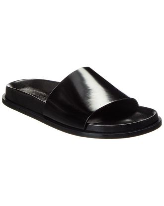 Saint Laurent Nichols Leather Slide