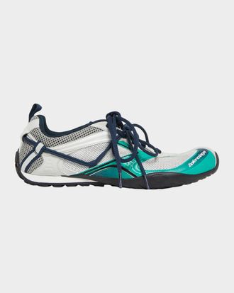 Balenciaga Men & apos;s Radar Gradient Lines Low-Top Sneakers