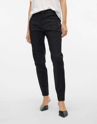 Vero Moda Womens Trousers - Black - Size: XS l34