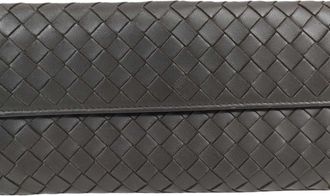 Bottega Veneta Brown Leather Coin Purse/Coin Case (Pre-Owned)