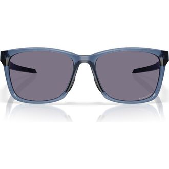 Oakley 57mm Prizm Polarized Square Sunglasses in Grey at Nordstrom
