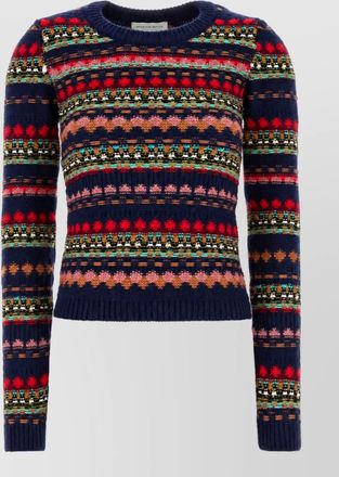 Dries Van Noten embroidered wool jumper