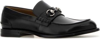 Gucci Mens Upper Loafer Black Calf Skin