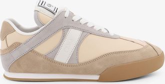Chlo&eacute; Sneakers Kick in suede con inserti in contrasto - CHLOE - gender_Woman