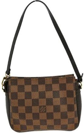 Louis Vuitton Pre-owned Shoulder Bags, female, Brown, Size: ONE SIZE Pre-owned Canvas Shoulder Bag