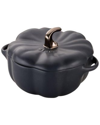 Staub Ceramic 24Oz Pumpkin Cocotte