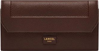 Lancel Cartera con solapa Ninon Slim - Accessories - Mujer - Marr&oacute;n - ONE SIZE