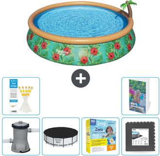 Bestway Piscina Bestway Fast Set Redonda - 457x84 Cm - 7-piezas S259