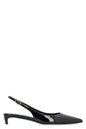 Dolce & Gabbana Leather Slingback Pumps