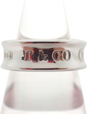 Tiffany & Co. Sterling Silver 925 Band Ring (Pre-Owned)